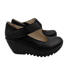 Fly London Yasi Black Leather