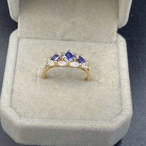 14ct gold and crystal - 14ct,
