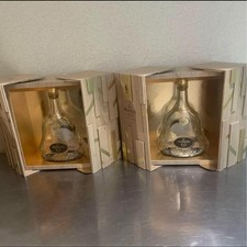 Hennessy Paradis XO Crystal Decanter Empty Bottle w/ Box set of 2 FS from Japan