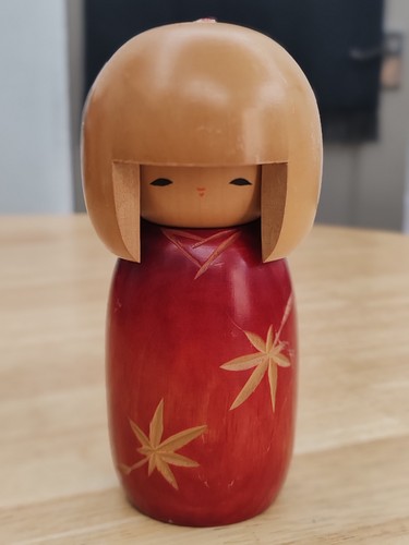 Kokeshi wooden japanese - wooden,