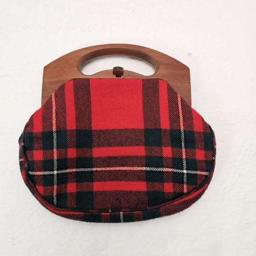 Vintage bermuda bag - bag, red