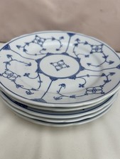 6 saucers Jager Eisenberg Blau