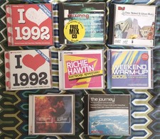 Job lot 8 x CDs Mixmag DJ Mag Richie Hawtin Tom Middleton Yousef 1992 Chez/Naked