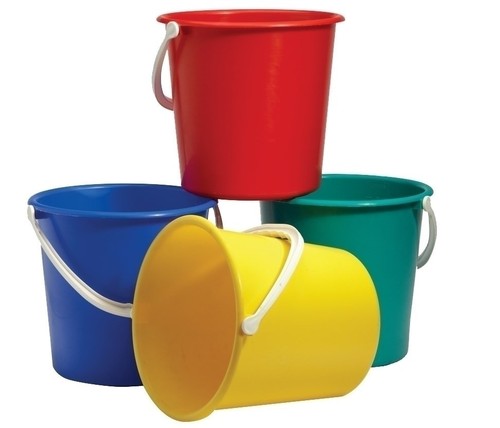 Ramon plastic bucket - plastic, 9ltr