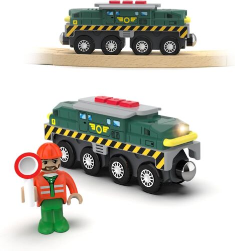 Green tank electric - green, locomotive