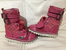 Stunning Girls Pink Leather