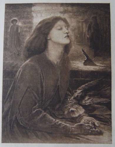 Dante rossetti portrait beata - rossetti,