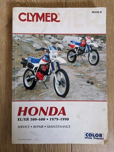 Clymer honda xr 500 600 - -, 500-600