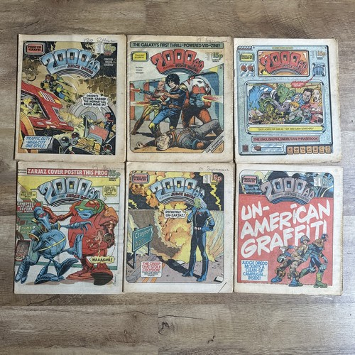 2000ad progs judge dredd - progs,