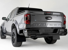 FORD RANGER 2023+ T9 Wildtrak Extended Arch Mudflaps Black 4mm Gloss RALLYFLAPZ