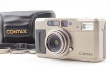 [Near MINT w/ Hood] Contax TVS Point & Shoot 35mm Film Camera From JAPAN