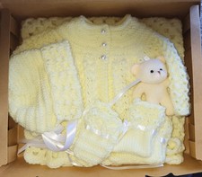 Hand-made Knitted Baby Layette