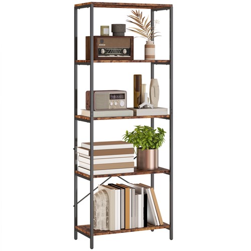 Homcom industrial bookshelf - homcom,