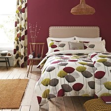 Sanderson Options Dandelion Clocks Duvet Cover Set Blackcurrant