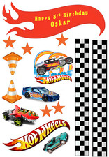 Personalised HOT WHEELS edible