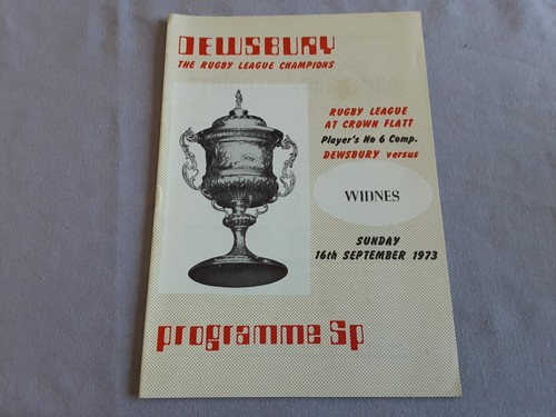 Dewsbury widnes 1973 - dewsbury,