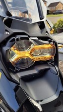 BMW R1250 GS & GSA  2021/23 Headlight Guard With Colour Defuser. Made In UK