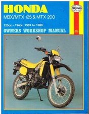 HONDA MBX125F , MTX125RW &