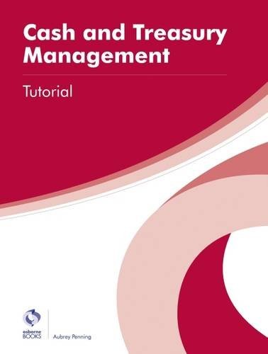 Cash and treasury management - treasury,