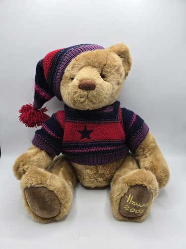 Harrods christmas teddy - harrods, bear