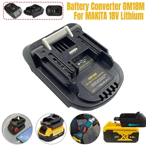 Battery adapter converter - adapter, for