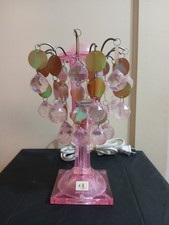 Vintage Pink Tear Drop Acrylic