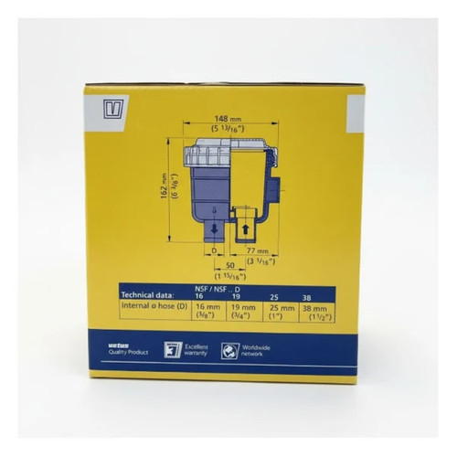 Vetus nsf25 smell filter - vetus, no-smell