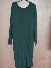 Hush Green Midi Dress Womens