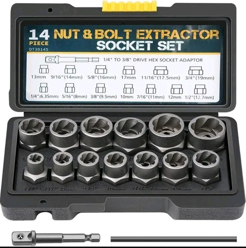 Nut bolt grip extractor - &,