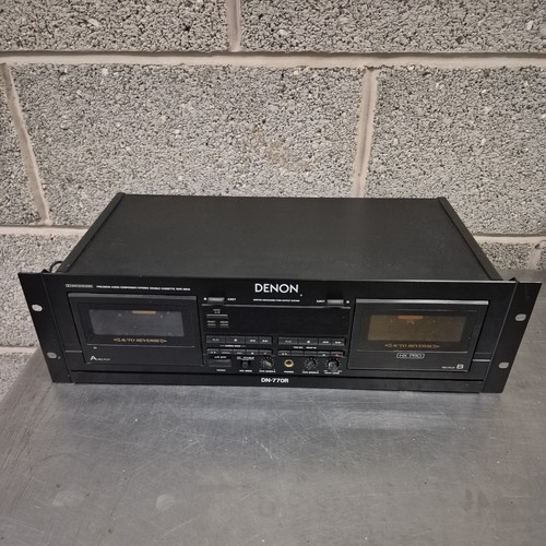 Denon 770r dual cassette - dual,