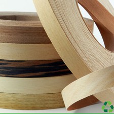 22mm Oak Iron on Edging Tape