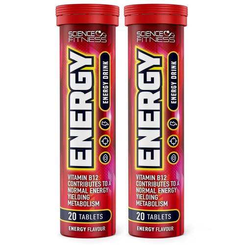 Energy effervescent tablets - energy, effervescent-tablets