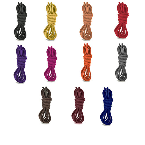 New coloured shoelaces thin - new,