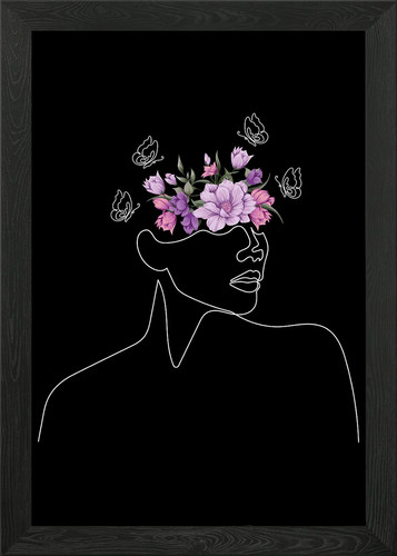 Beautiful thoughts framed - beautiful,