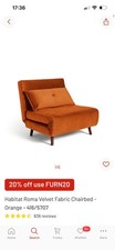 Sofa bed orange - bed,