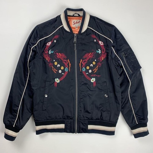 Women schott nyc jacket navy - schott,