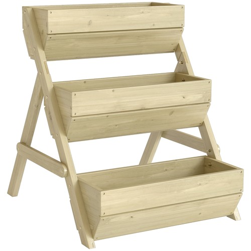 Outsunny tier raised garden - tier,