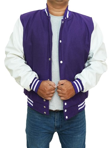 Men letterman baseball - men's,