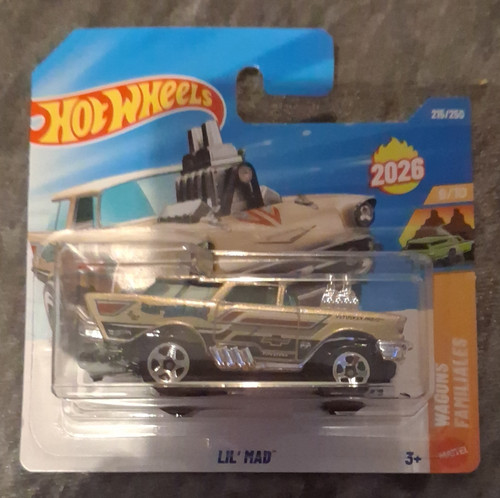 Hot wheels wagons lil - hot, mad'