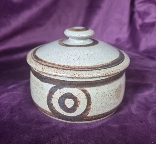 Vintage abaty stoneware lidded - abaty,