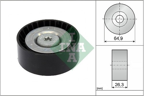 Deflection guide pulley - deflection/guide,