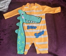 Boys Orange Crocodile Surf