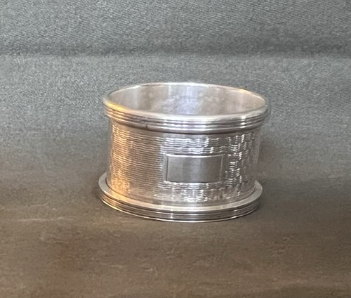 Sterling silver napkin ring - sterling,