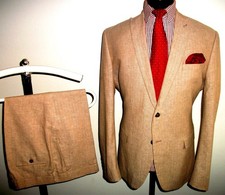 HERRINGBONE LINEN 2 Piece SUIT