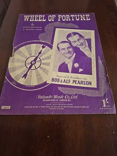 Wheel fortune sheet - of,