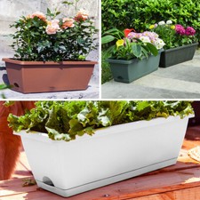 5PCS Trough Plant Pot Long