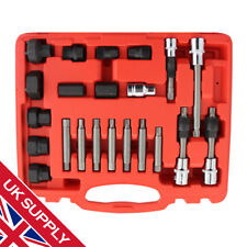 Alternator Freewheel Pulley Repair Removal Kit Univesal Complete Bit Set 22pc