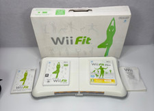 Nintendo Wii Fit Balance Board - White - With 2 Wii Fit Games