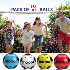 10 Pack Soccer Shooot PVC