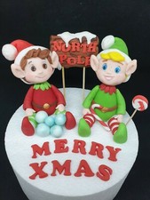 Elf Christmas Edible Handmade